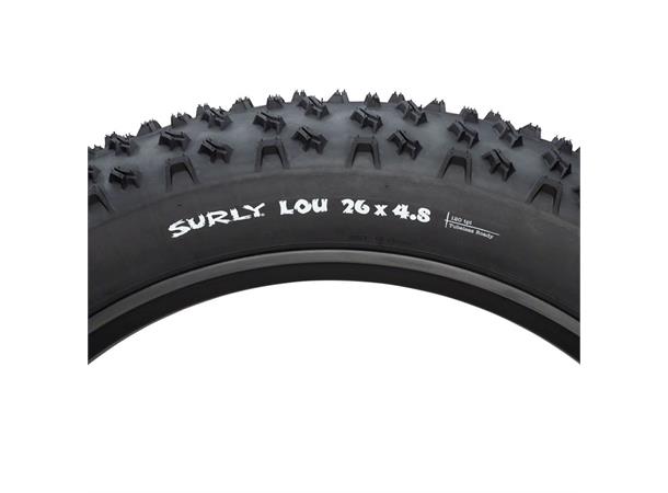 Surly Lou Fatbike tire 26x4.8'' 120tpi, Black