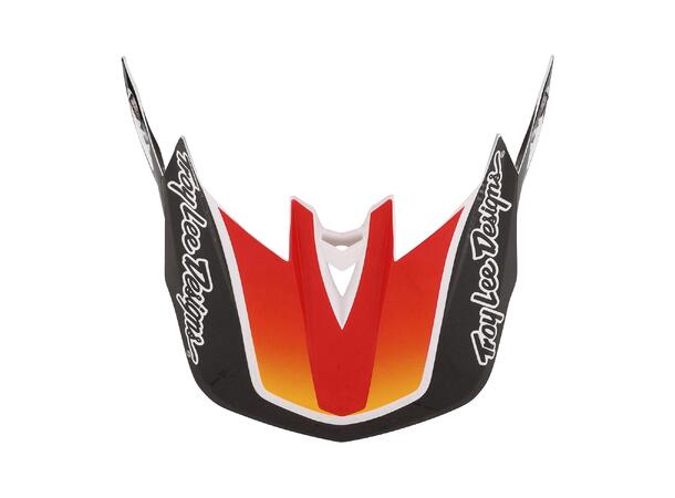Troy Lee Designs D4 Composite Helmet Qualifier White/Orange
