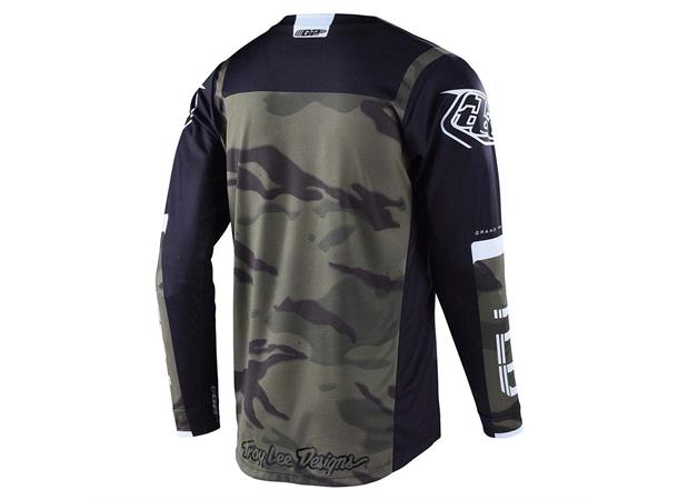 Troy Lee Designs GP Jersey Brazen Camo Army Green
