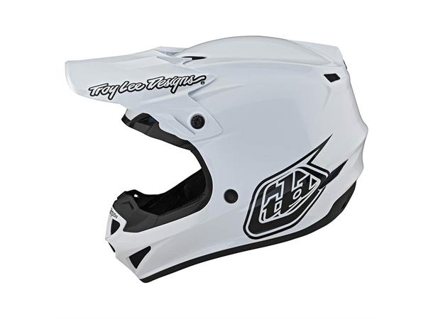Troy Lee Designs SE4 Polyacrylite MIPS Mono White