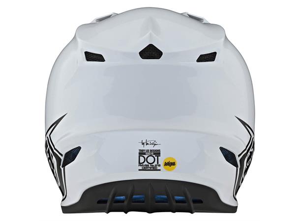 Troy Lee Designs SE4 Polyacrylite MIPS Mono White