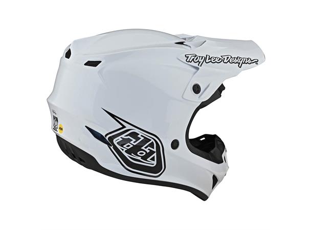 Troy Lee Designs SE4 Polyacrylite MIPS Mono White