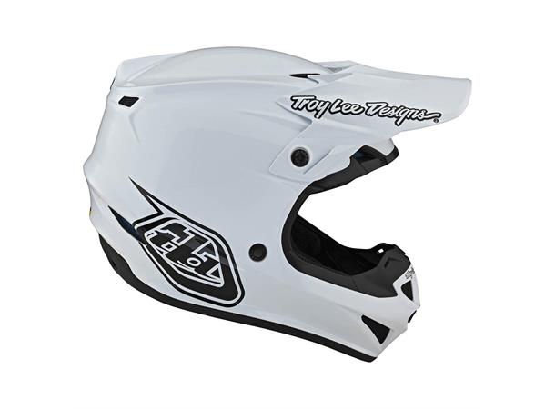 Troy Lee Designs SE4 Polyacrylite MIPS Mono White