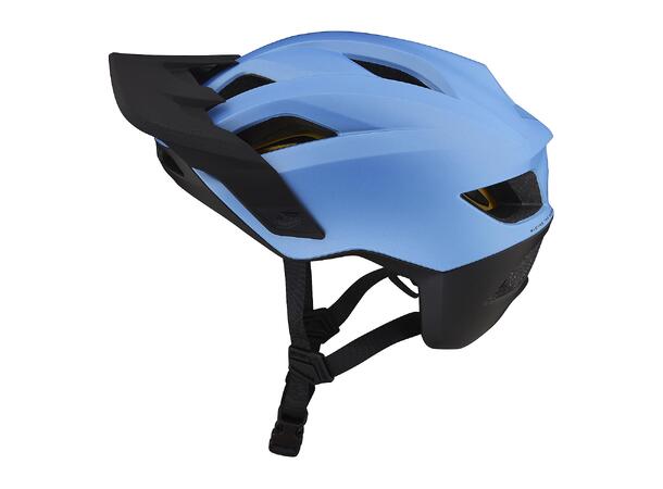 Troy Lee Designs Youth Flowline Helmet MIPS Orbit Oasis Blue/Black, One Size