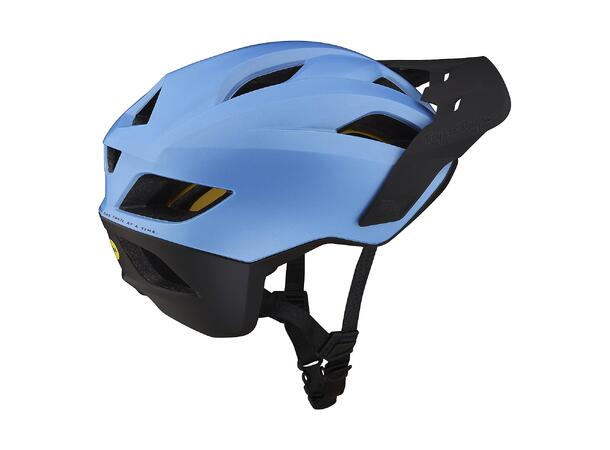 Troy Lee Designs Youth Flowline Helmet MIPS Orbit Oasis Blue/Black, (48-53 cm)
