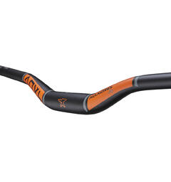 ANVL Mandrel Alloy Handlebar, 30mm rise 30mm x 800mm, Molten Orange