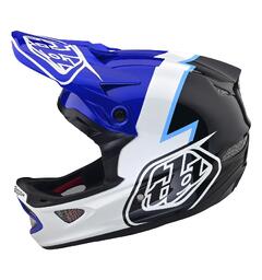Troy Lee Designs D3 Fiberlite Helmet XXL Volt Blue, XXL