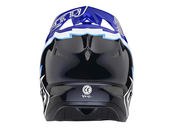 Troy Lee Designs D3 Fiberlite Helmet XXL Volt Blue, XXL (63-65cm)