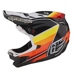 Troy Lee Designs D4 Carbon MIPS Helmet Reverb Black/White