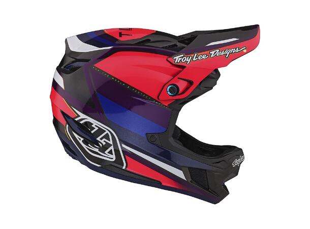 Troy Lee Designs D4 Carbon MIPS Helmet Reverb Pink / Purple