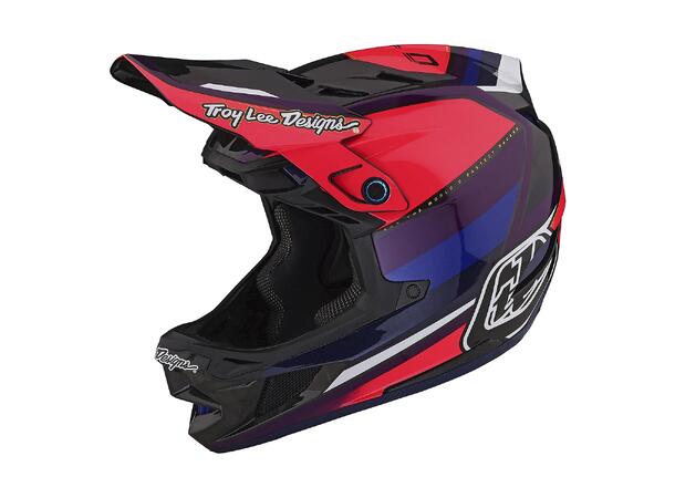 Troy Lee Designs D4 Carbon MIPS Helmet Reverb Pink / Purple