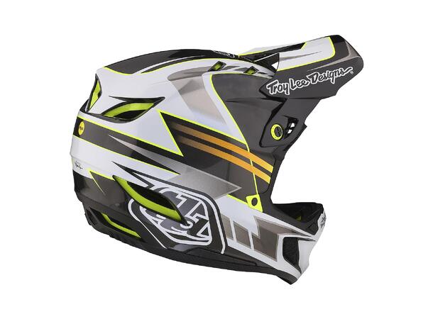 Troy Lee Designs D4 Carbon MIPS Helmet Saber Gray