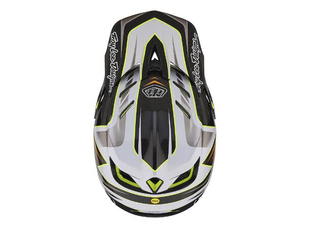 Troy Lee Designs D4 Carbon MIPS Helmet Saber Gray