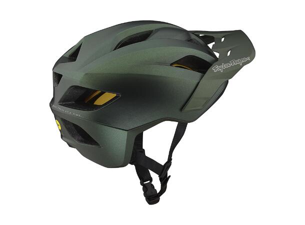 Troy Lee Designs Flowline MIPS Helmet Orbit Forest Green