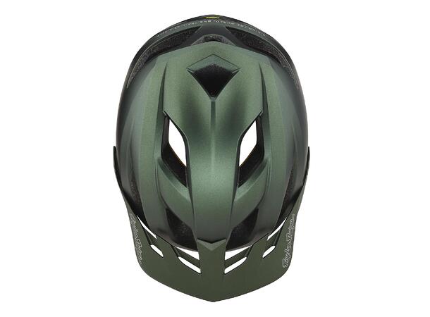 Troy Lee Designs Flowline MIPS Helmet Orbit Forest Green