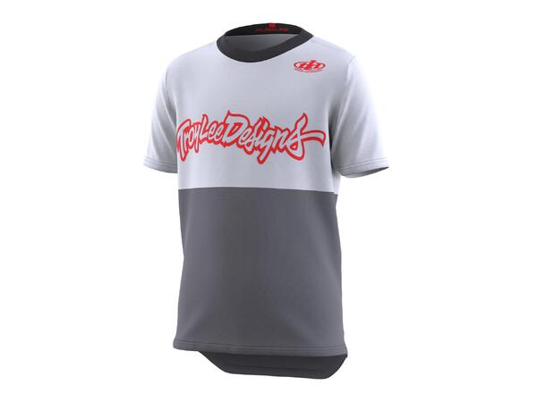 Troy Lee Designs Youth Flowline Jersey Short sleeve Scripter Charcoal