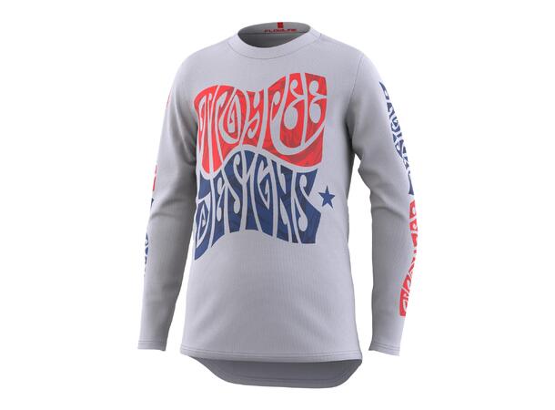 Troy Lee Designs Youth Flowline Jersey Tripper Cement YLG