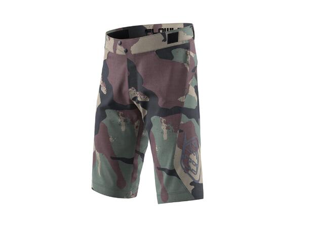 Troy Lee Designs Youth Flowline Shorts Shell, Camo Woodland