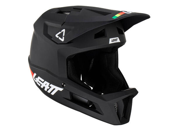 Leatt Junior MTB Gravity 1.0 Helmet XXS Black, XXS (51-52cm)