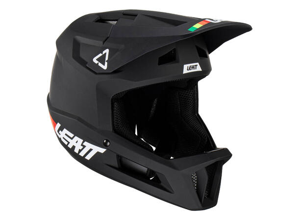 Leatt MTB Gravity 1.0 Helmet, Black Black