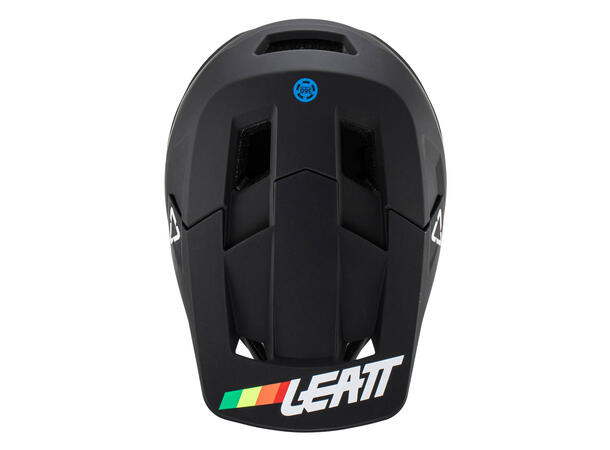 Leatt MTB Gravity 1.0 Helmet, Black Black