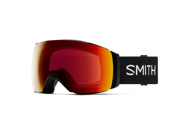 Smith I/O Mag XL Black, Red Mirror Chromapop Sun Red Mirror