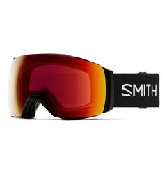 Smith I/O Mag XL Black, Red Mirror Chromapop Sun Red Mirror
