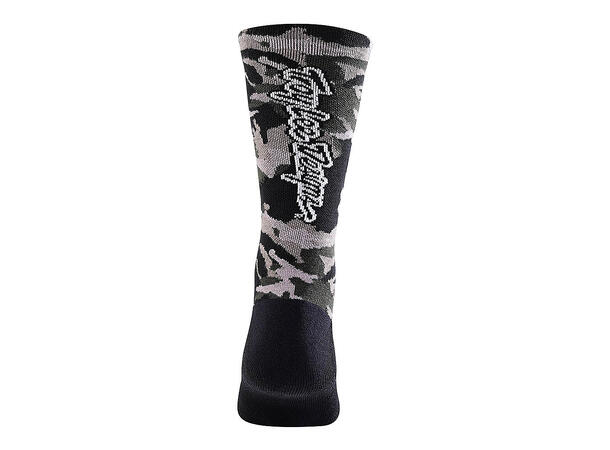 Troy Lee Designs Sign. Performance Sock Camo Black