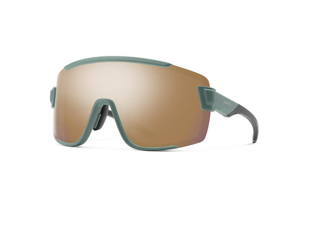 Smith Wildcat Matt Alpine Green ChromaPop Rose Gold Mirror