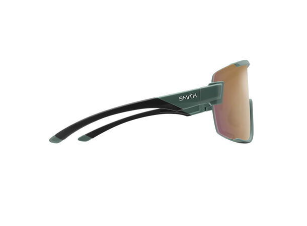 Smith Wildcat Matt Alpine Green ChromaPop Rose Gold Mirror