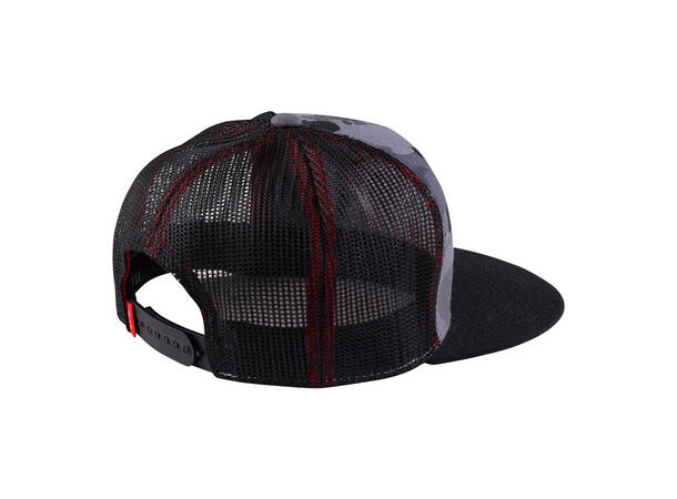 Troy Lee Designs Trucker Bolt Snapback Bolt Patch Black Camo