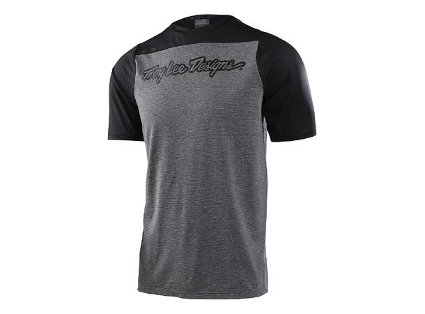 Troy Lee Designs Skyline SS Jersey Signature Heather Gray/Black