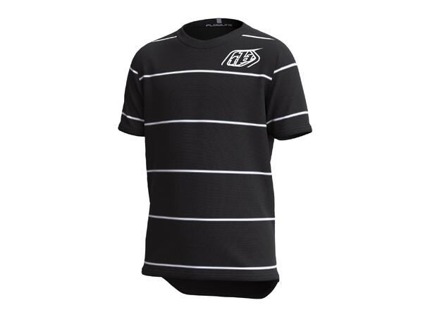 Troy Lee Designs Youth Flowline Jersey Short sleeve Revert Black