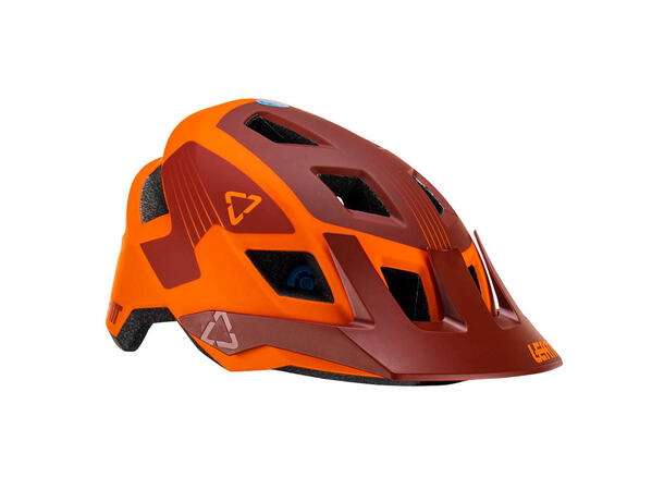 Leatt Junior MTB AllMtn 1.0 Helmet, XS Flame, XS (53-54cm)