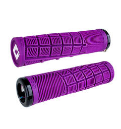 Odi Reflex, v2.1 Lock-On MTB Grips 135mm White/Purple