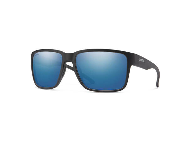 Smith Emerge Matt Black ChromaPop Polarized Blue Mirror