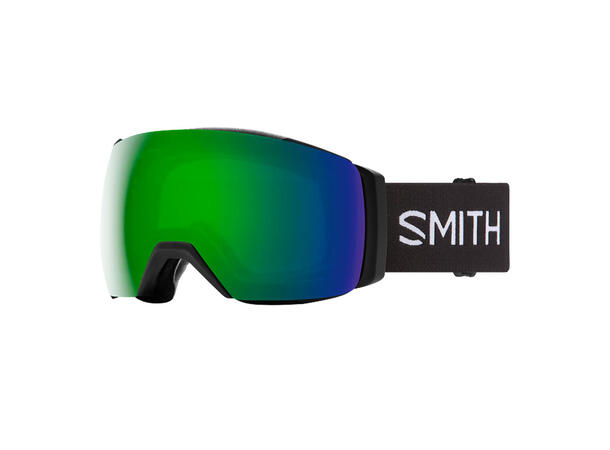 Smith I/O Mag XL Black, Green Mirror Chromapop Sun Green Mirror