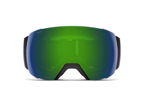 Smith I/O Mag XL Black, Green Mirror Chromapop Sun Green Mirror