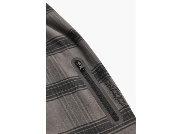 Troy Lee Designs Grind Flannel Carbon Stripe Carbon