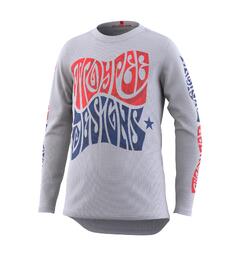 Troy Lee Designs Youth Flowline Jersey Tripper Cement