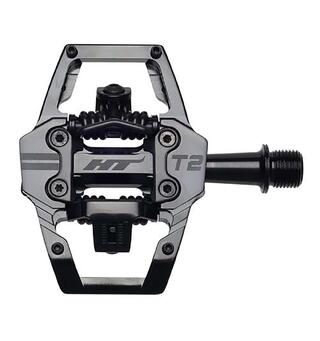HT T2 Enduro Pedaler Stealth Black, Alu