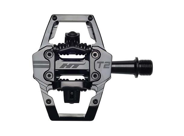 HT T2 Enduro Pedaler Stealth Black, Alu