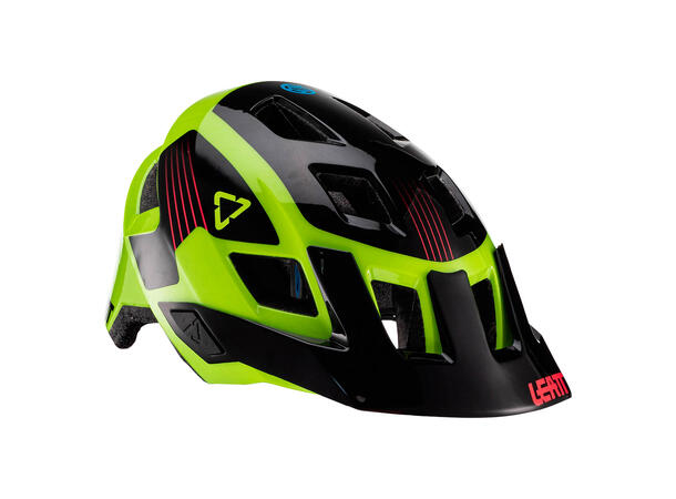 Leatt Junior MTB AllMtn 1.0 Helmet, XS Lime, XS (53-54cm)