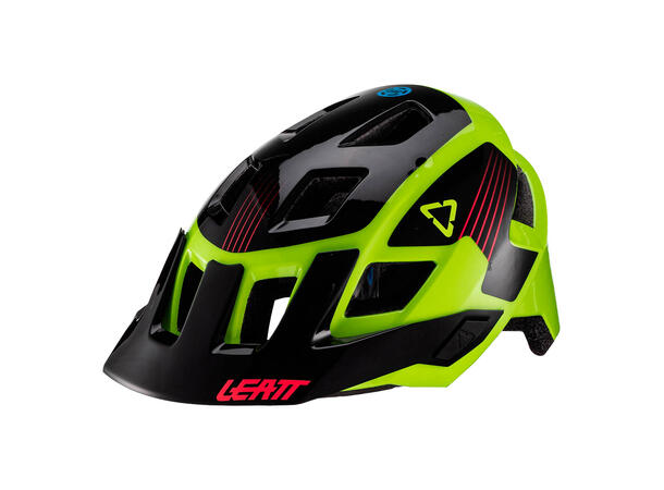 Leatt Junior MTB AllMtn 1.0 Helmet, XS Lime, XS (53-54cm)