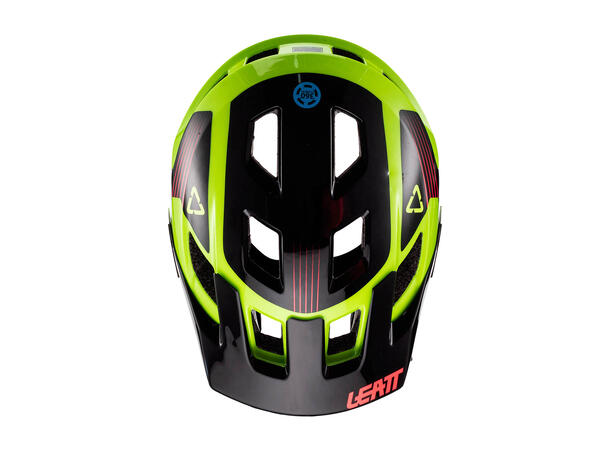 Leatt Junior MTB AllMtn 1.0 Helmet, XS Lime, XS (53-54cm)