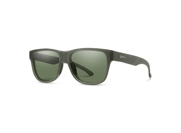 Smith Lowdown Slim 2 Matt Moss Crystal ChromaPop Polarized Gray Green