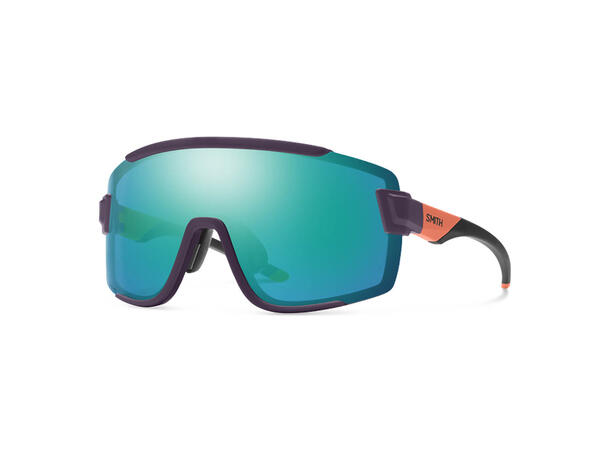 Smith Wildcat Matt Purple/Cinder/HI Viz ChromaPop Opal Mirror