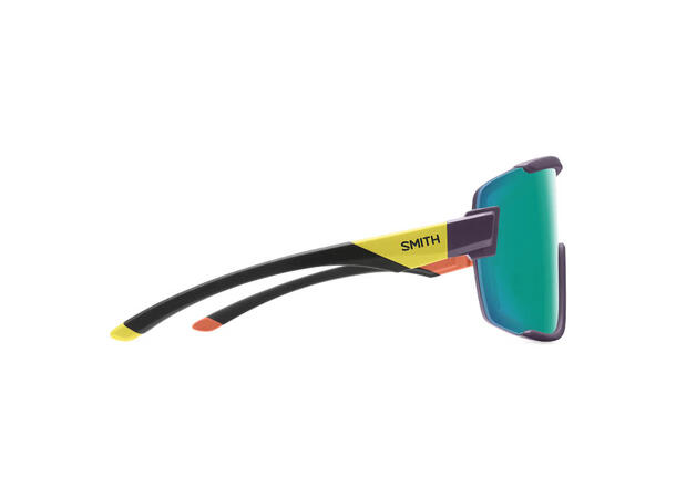 Smith Wildcat Matt Purple/Cinder/HI Viz ChromaPop Opal Mirror