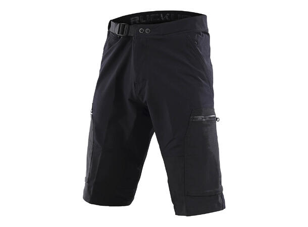 Troy Lee Designs Ruckus Cargo Shorts Mono Black