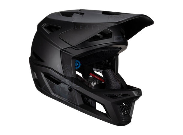 Leatt Helmet MTB Gravity 4.0 Stealth Stealth